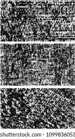 Halftone abstract black and white. Monochrome texture of dot pattern