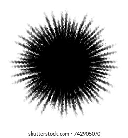 Halftone Abstract Burst background. And also includes EPS 10 vector