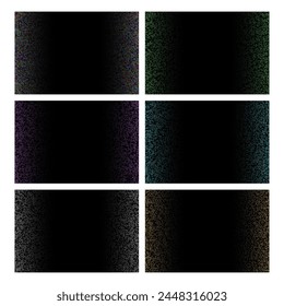 halftone abstract business card background design