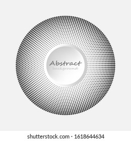 
Halftone abstract dots background. Design element