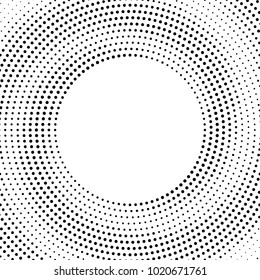 Halftone abstract dotted background for your design. Halftone effect vector pattern. Circle dots isolated on the white background. Vector abstract design element.