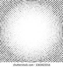 Halftone abstract dotted backgrounds for your design. Halftone effect vector pattern. Circle dots isolated on the white background. Circular gradient texture.