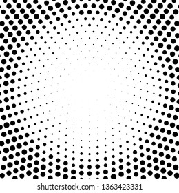 Halftone abstract dotted backgrounds for your design. Halftone effect vector pattern. Circle dots isolated on the white background. Circular gradient texture.