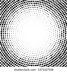 Halftone abstract dotted backgrounds for your design. Halftone effect vector pattern. Circle dots isolated on the white background.Circular gradient texture.