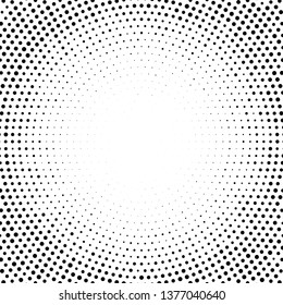 Halftone abstract dotted backgrounds for your design. Halftone effect vector pattern. Circle dots isolated on the white background.Circular gradient texture.