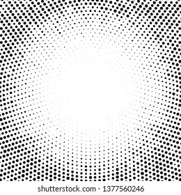 Halftone abstract dotted backgrounds for your design. Halftone effect vector pattern. Circle dots isolated on the white background.Circular gradient texture.