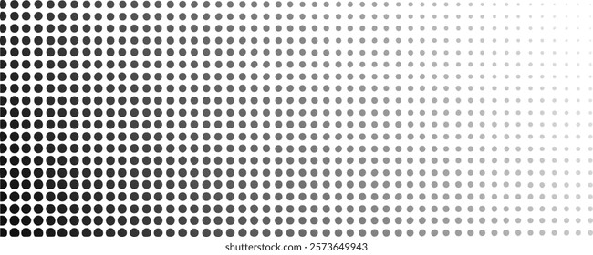 Halftone abstract dotted wave background illustration vector design