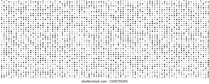 Halftone abstract geometric background frame. Monochrome texture of hexagons. Linear pattern of cells, honeycomb. Design banner, poster website, frame social networks, business. Vector illustration.