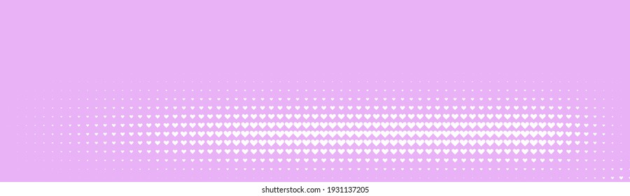 Medio tono de estilo abstracto. Textura vectorial de banner retro geométrico. Impresión moderna. Fondo blanco y rosa. Efecto ligero