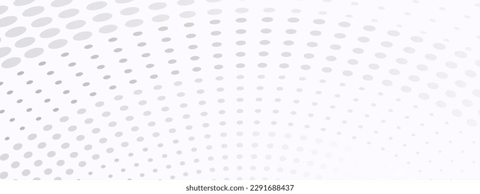 Halftone in abstract style. Geometric retro banner vector texture	
