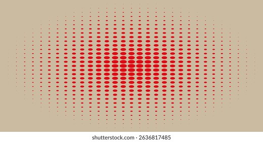 Halftone in abstract style. Geometric retro banner vector texture. Modern print. White and red background. Light effect. - Powered by Shutterstock - Get 15% off with code: PIKWIZARD15