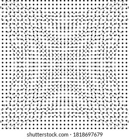 Halftone art abstract circle pattern, vector background, repeating geometric texture for web and print