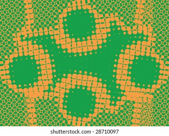 Halftone background