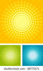 Halftone background