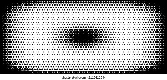 Halftone background. Abstract backdrop of dots. Vector semless backdrop
