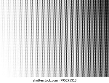 Halftone Background. Abstract Distressed Texture. Gradient Fade Pattern. Dotted Backdrop. Vector illustration
