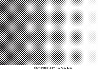 Fondo de semitono. Resumen del fondo del patrón de puntos geométricos. Medio tono vectorial para banner de presentación, volante, tarjetas de visita, emoticones.