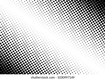 Halftone Background. Abstract Overlay. Vintage Grunge Backdrop. Gradient Pop-art Texture. Vector illustration