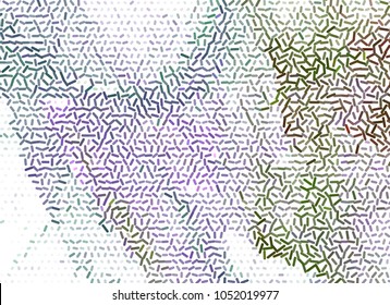 Halftone background with abstract pattern. Vector clip art.