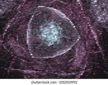 Halftone background with abstract pattern. Vector clip art.
