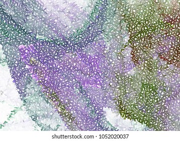 Halftone background with abstract pattern. Vector clip art.