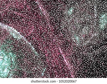 Halftone background with abstract pattern. Vector clip art.