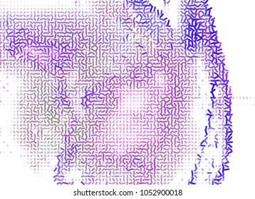 Halftone background with abstract pattern. Vector clip art.