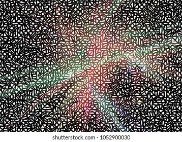 Halftone background with abstract pattern. Vector clip art.