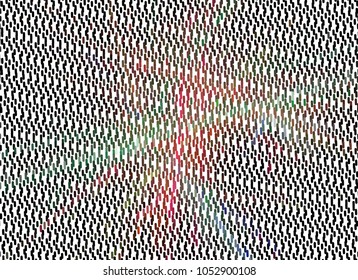 Halftone background with abstract pattern. Vector clip art.