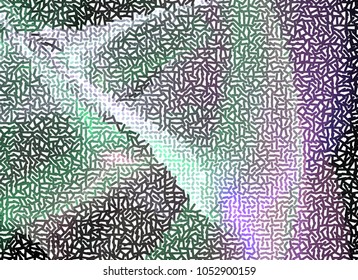 Halftone background with abstract pattern. Vector clip art.
