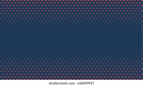 Halftone Background Abstract Red Gradient Square on Blue Background