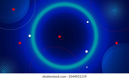 Fundo de meio-tom com design de círculos