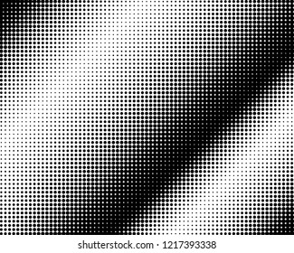Halftone background. Comic dotted pattern. Pop art retro style. Backdrop with circles, rounds, dots, design element for web banners, posters, cards, wallpapers.  Black and white Vector illustration