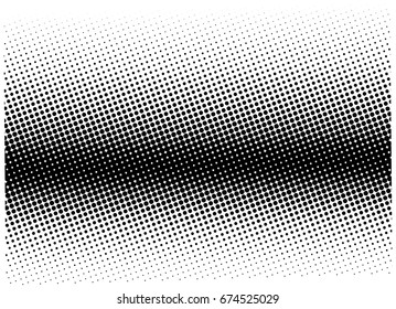 Halftone background. Comic dotted pattern. Pop art style. Backdrop with small circles, dots, design element for web banners, posters, cards, Wallpaper, sites. Black and white color Vector illustration