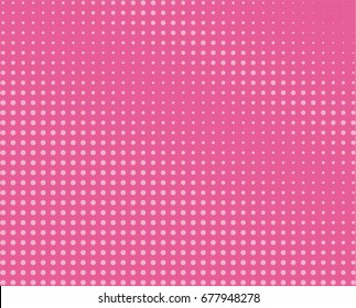 Halftone background. Comic dotted pattern. Pop art retro style. Backdrop with circles, rounds, dots, design element for web banners, posters, cards, wallpapers. Colorful Vector illustration