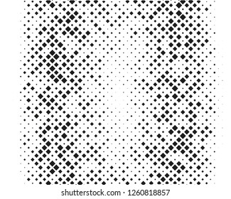 Halftone background. Comic style. Abstract geometric pattern with small and big squares. Design element for web banners, posters, cards, wallpapers, backdrops, panels Vector illustration