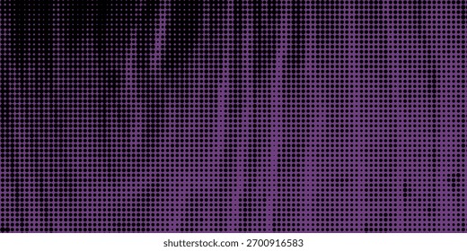 Plano de fundo de meio-tom. Gradiente digital. Abstrato Padrão pontilhado com círculos, pontos, ponto escala pequena. Elemento de design para banners da web, cartazes, cartões, papéis de parede, sites, painéis. 