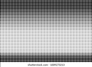 Halftone background. Digital gradient. Dotted pattern with circles, dots, point small scale. Design element for web banners, posters, cards, wallpapers, sites, panels.