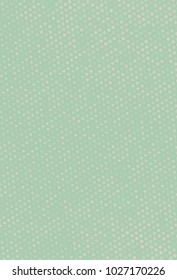 Halftone background. Digital gradient. Dotted pattern with circles, dots, point smll scale. Design element for web banners, posters, cards, wallpapers, sites, panels. Green color