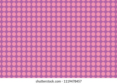 Halftone background. Digital gradient. Dotted pattern with circles, dots, point large scale. Design element for web banners, posters, cards, wallpapers, sites, panels.  Pink color