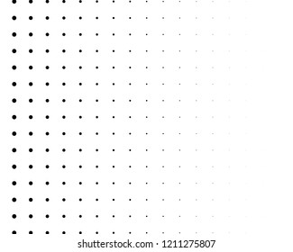 Halftone background. Digital gradient. Dotted pattern with circles, dots, point large scale. Design element for web banners, posters, cards, wallpapers, sites, panels.