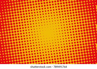 Halftone background  Digital gradient  Dotted pattern and circles  dots  point large scale  Design element for web banners  posters  cards  wallpapers  sites  panels  Orange  yello color