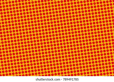 Halftone background. Digital gradient. Dotted pattern with circles, dots, point large scale. Design element for web banners, posters, cards, wallpapers, sites, panels. Orange, yello color