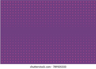 Halftone background. Digital gradient. Dotted pattern with circles, dots, point large scale. Design element for web banners, posters, cards, wallpapers, sites, panels. Purple, violet color