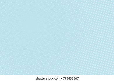 Halftone background. Digital gradient. Dotted pattern with circles, dots, point large scale. Design element for web banners, posters, cards, wallpapers, sites, panels. Blue color