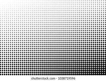 Halftone Background. Distressed Backdrop. Modern Abstract Pattern. Pop-art Points Overlay. Vector illustration