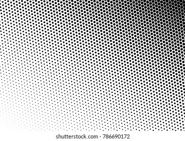 Halftone Background. Distressed Points Overlay. Modern Pattern. Pop-art Backdrop. Vector illustration