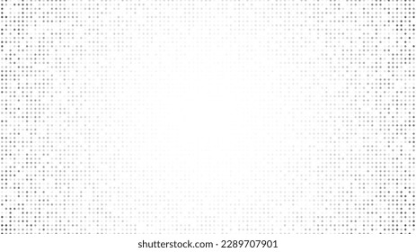 Fondo de semitono con puntos. Patrón de arte pop blanco y negro en estilo cómico. Textura de punto monocroma. Ilustración del vector