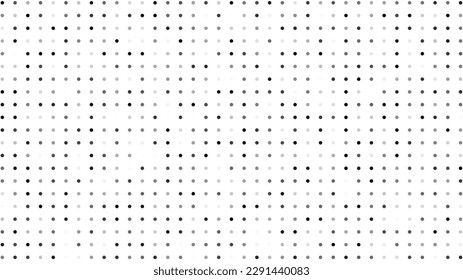 Halftone background with dots. Black and white pop art pattern in comic style. Monochrome dot texture. Vector illustration