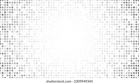 Halftone background with dots. Black and white pop art pattern in comic style. Monochrome dot texture. Vector illustration